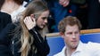 His second girlfriend in recent years was English aristocrat Cressida Bonas, here with him at a rugby match in London in March 2014.  They broke up soon after.