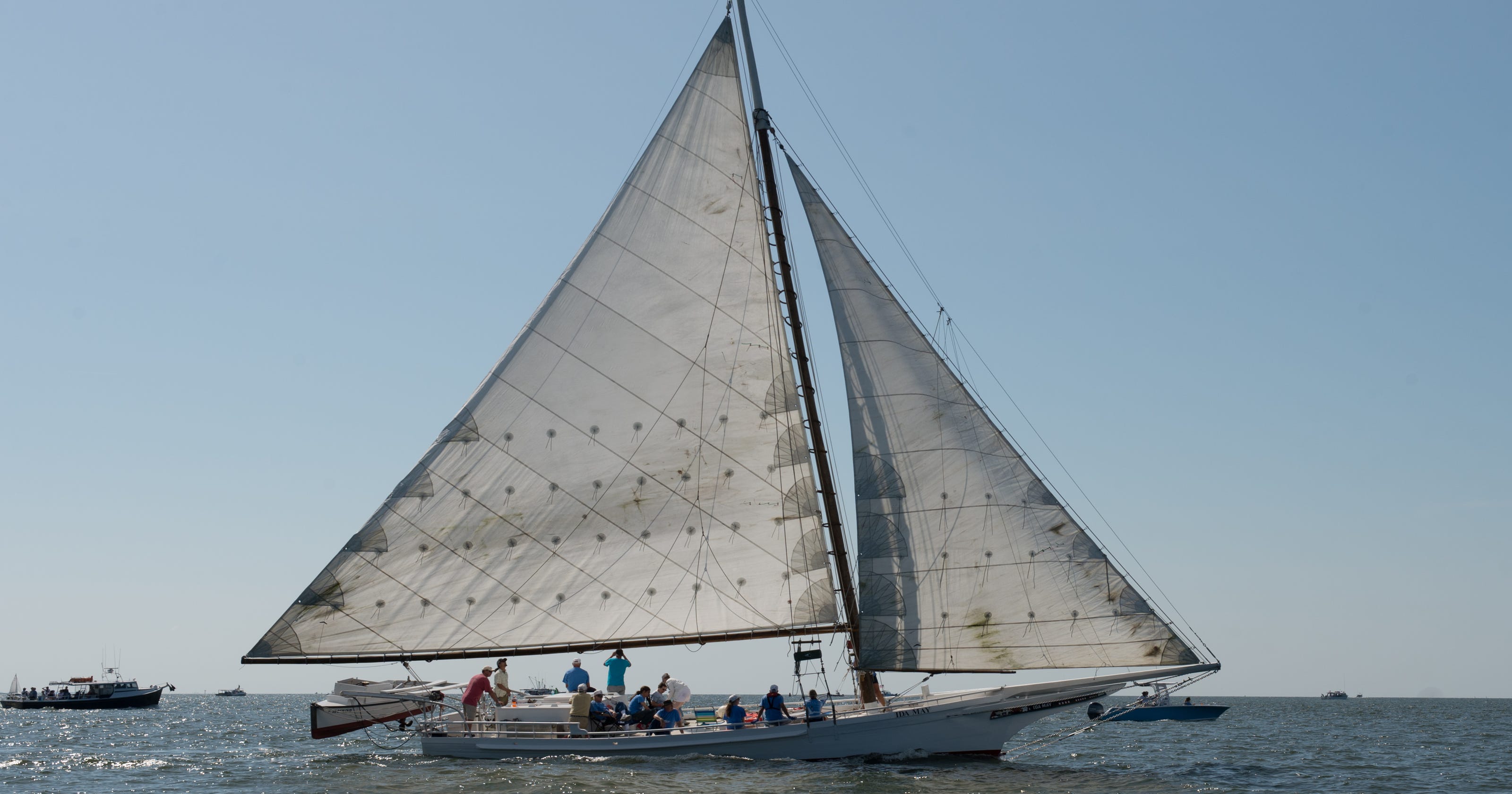 Labor Day skipjack race at Deal Island names Ida May 2017 champion