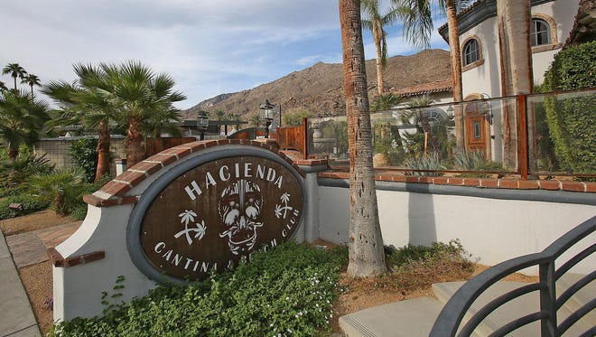 The Hacienda Cantina and Beach Club in Palm Springs.