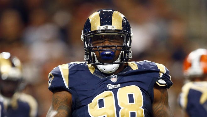 His gut still strains his jersey, but it isn’t nearly as big in dark blue as it was in Honolulu blue. Defensive tackle Nick Fairley has lost a lot of weight since the Lions let him go and looks like a different man with the Rams.