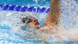 Jacob Pebley (USA) swims during the men's 200-meter