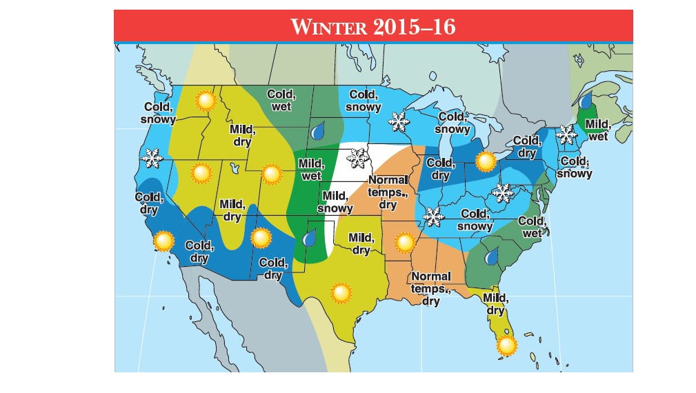 The Old Farmer S Almanac Sees Cold Snowy Winter For U S