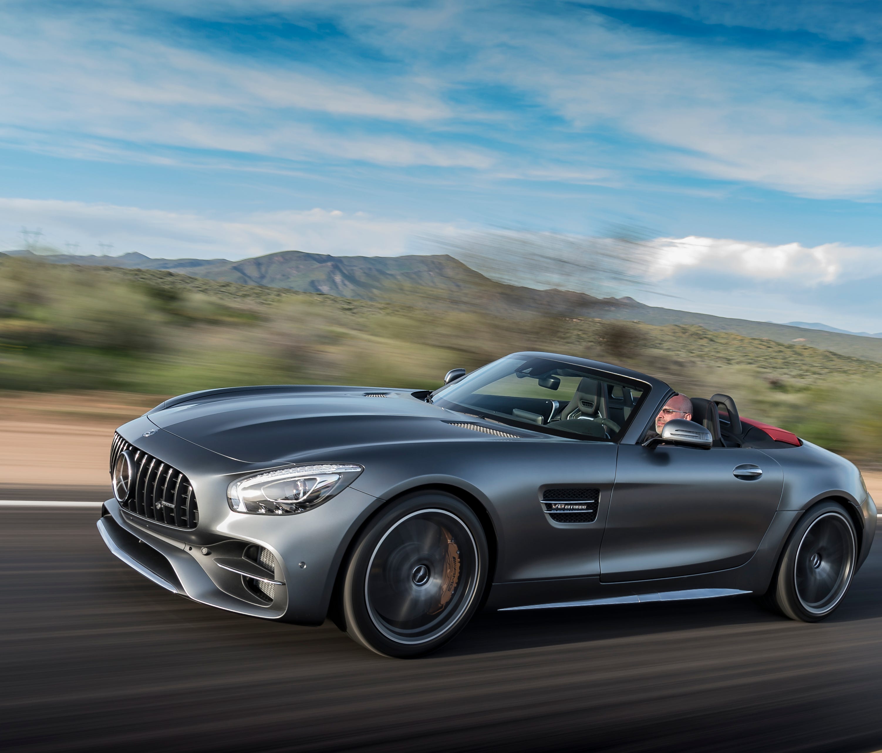 On the road, the AMG GT C exhibits the poise of a grand touring coupe with the power of an American muscle car.
