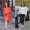 It was a two-outfit day for Duchess Kate.