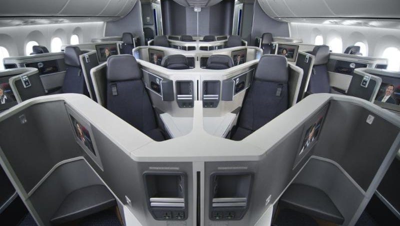 American Airlines 787 Business Class Seat Map American Reveals First Dreamliner Routes Seat Layout