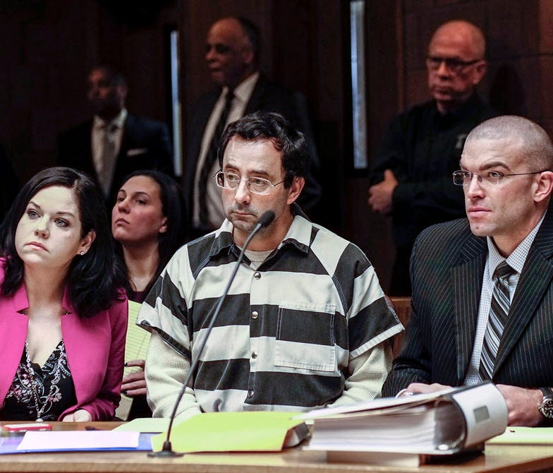 Larry Nassar was indicted on two federal charges related to child pornography. Prosecutors added a third charge, saying Nassar attempted to destroy some of the 37,000 images and videos the FBI found on his hard drives.