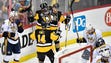 Pittsburgh Penguins center Jake Guentzel (59) celebrates