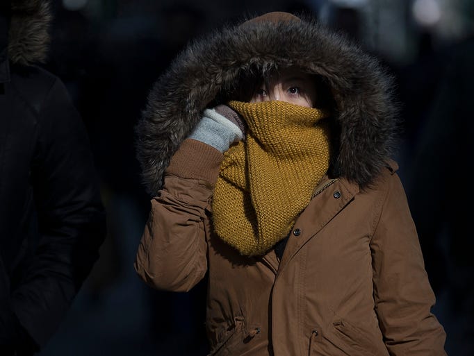 A look at New York below zero