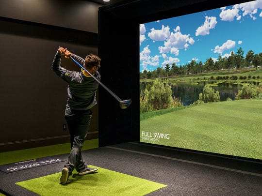 Stix Golf Entertainment in Germantown uses Full Swing golf simulators, which owner Ryan Hughes said are "the most realistic simulators on the market."
