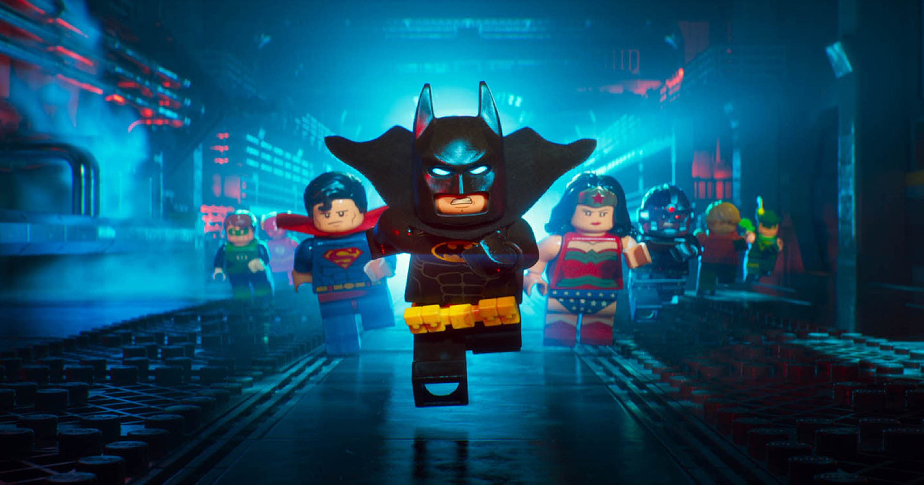 Did Lego Justice League just appear in the 'Lego Batman' trailer?