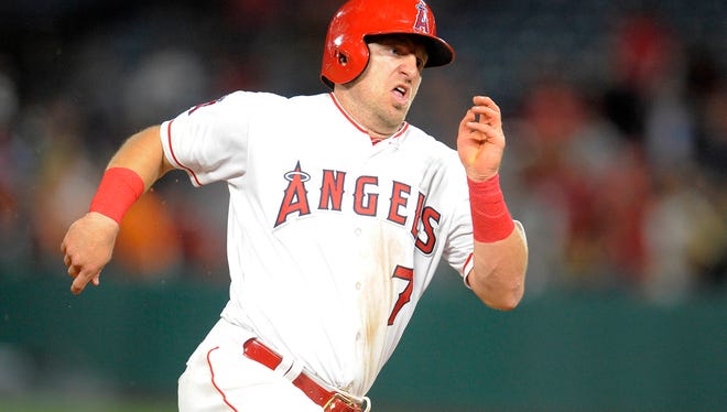 Cliff Pennington hit .253 with Los Angeles Angels last year.