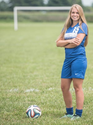 Southeastern senior McKinley Mitten scored 24 goals and recorded 11 assists last season. Mitten will try to up her output even more this fall.