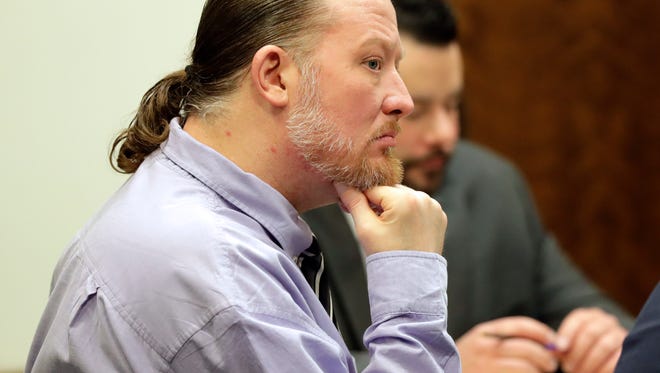 The trial for George Burch, who is accused of murdering Nicole VanderHeyden in May 2016, began Monday, Feb. 19, 2018 in Brown County Circuit Court.