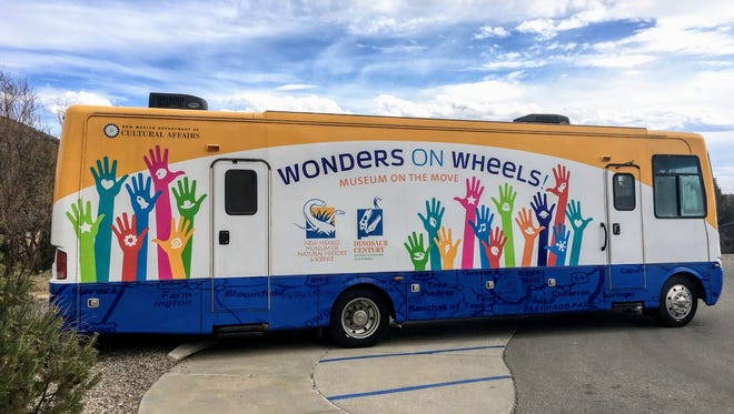 The Wonders on Wheels mobile museum will be heading to Tularosa and Alamogordo Friday, July 14 showcasing a free, fascinating dinosaur exhibit.