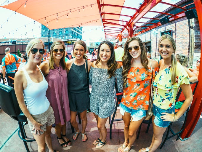 Amy Englebart, 26, Taylor Vandyke, 23, Brittany Rivera,