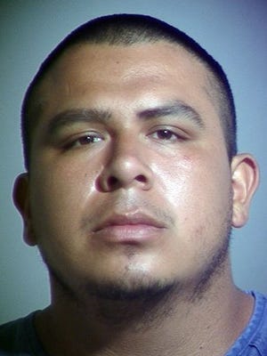 Updated booking photo of Gustavo Rios, who has been arrested for allegedly stabbing to death his 75-year old grandmother Isabel Hernandez, who lives in the 1500 block of Patricia Avenue in Simi Valley.
07/02/2012 Simi Valley, CA