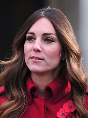 Kate Middleton's gray hair shows in London
