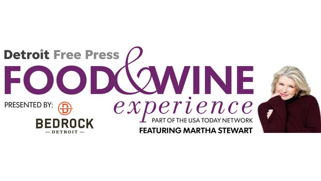 Detroit Free Press Food & Wine experience featuring Martha Stewart