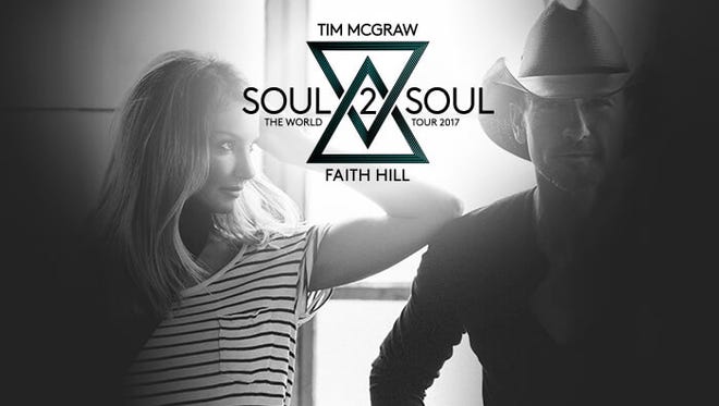 Insiders receive advance ticket opportunity to Tim McGraw and Faith Hill's 2017 Soul2Soul tour.