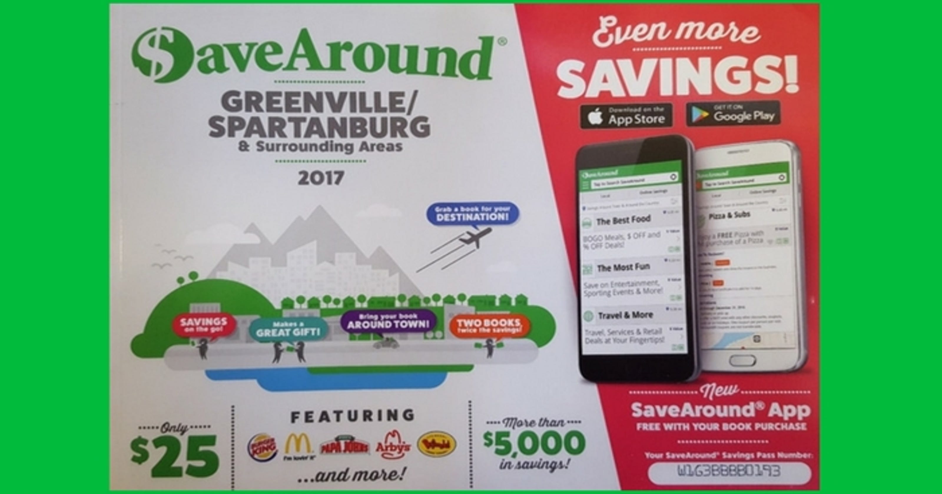 FREE SaveAround Coupon Book