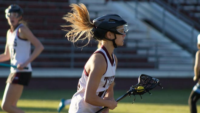 Pensacola High's Sara Fe White passed 100 career goals in Friday's win over South Walton.
