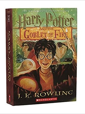 Read "Harry Potter and the Goblet of Fire" at Burlington Public Library.