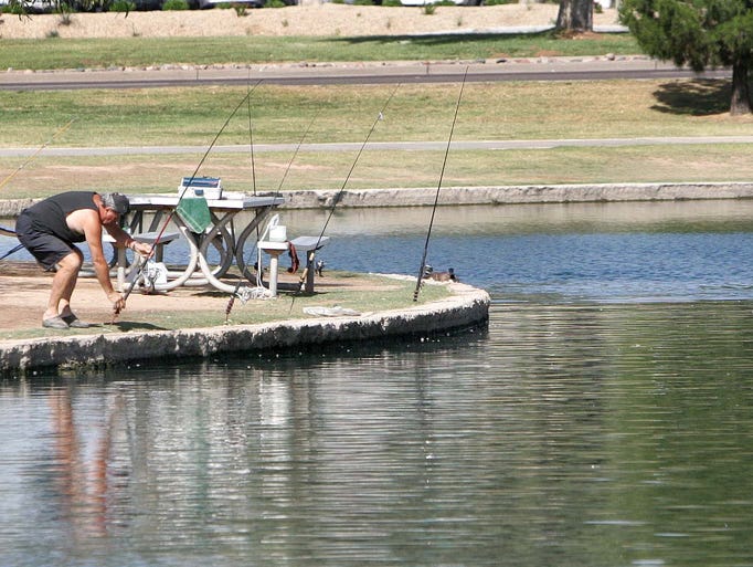 6 fishing spots in the Phoenix metro area