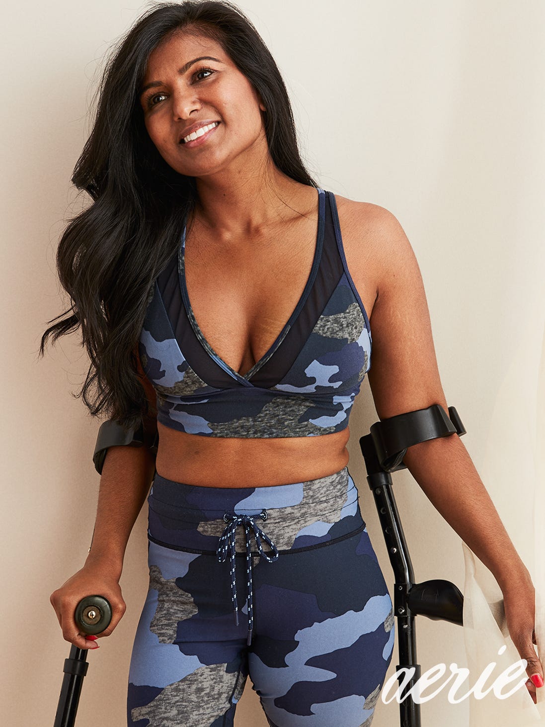 New Aerie Models Proudly Show Off Wheelchairs Insulin Pumps