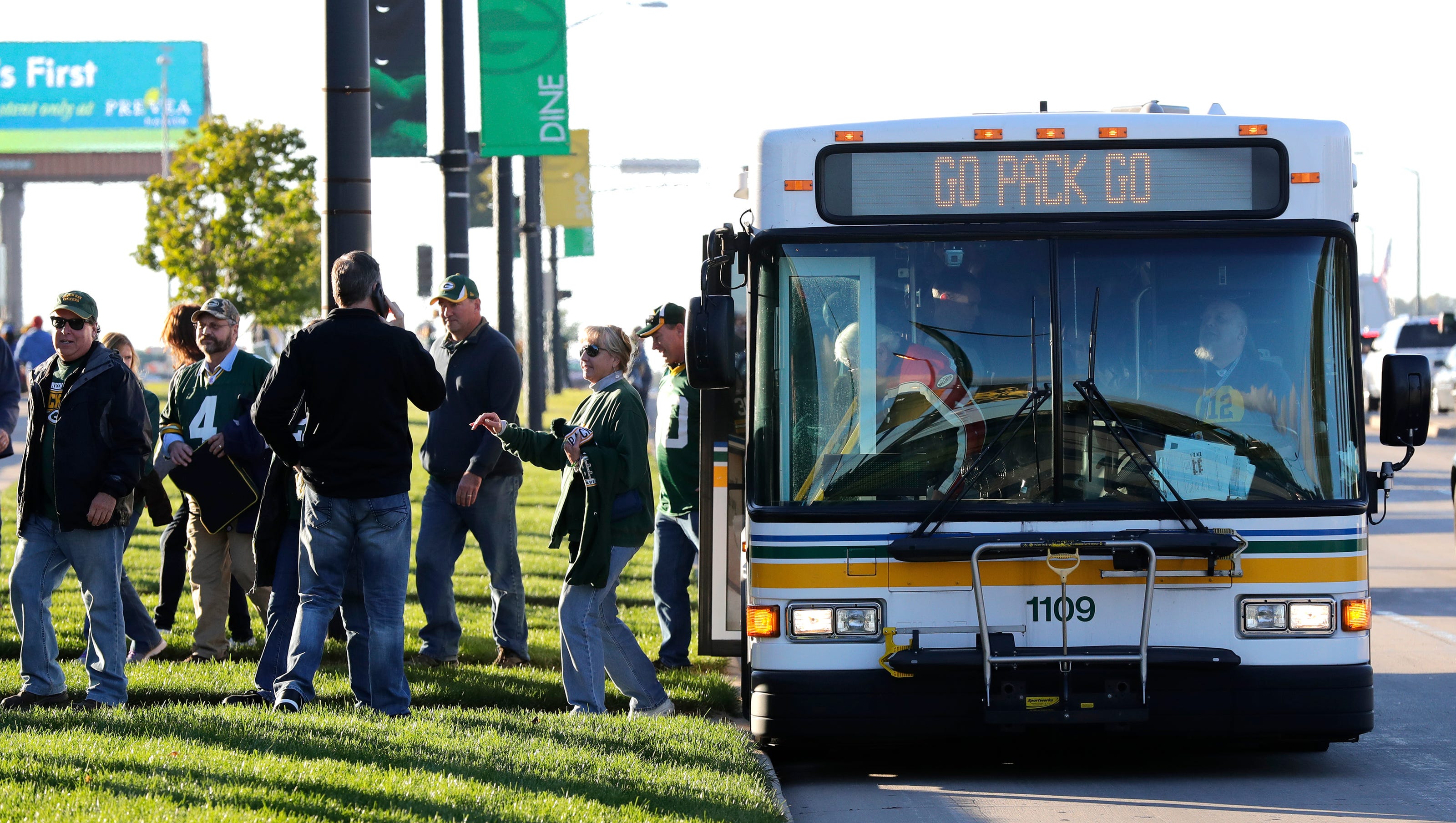Free bus routes Pack 'em in on game day