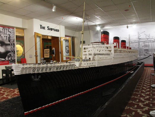 LEGO madness? Peek inside giant ocean liner made entirely 