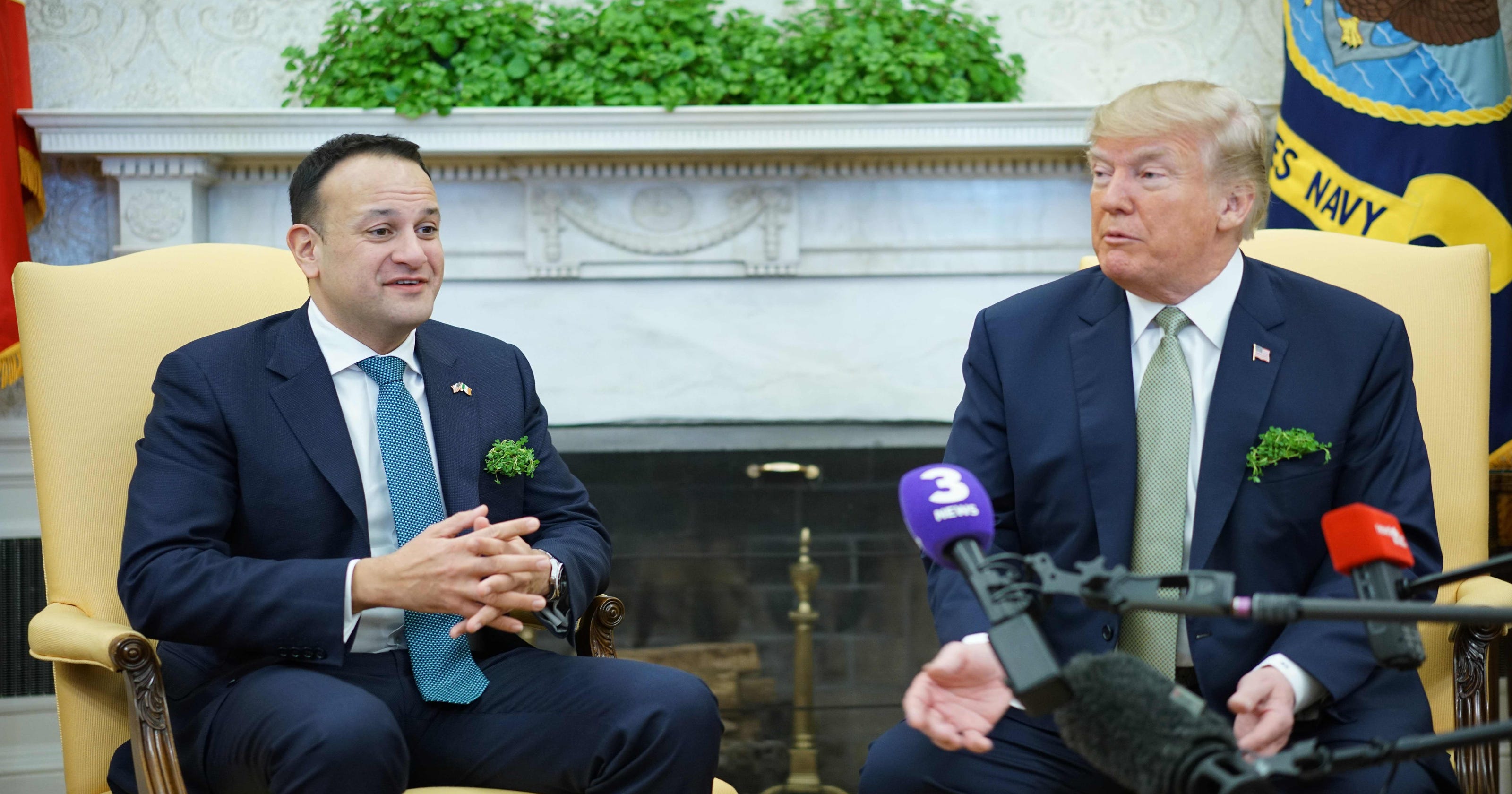 Trump Meets Irish Leader Leo Varadkar Ahead Of St Patrick S Day