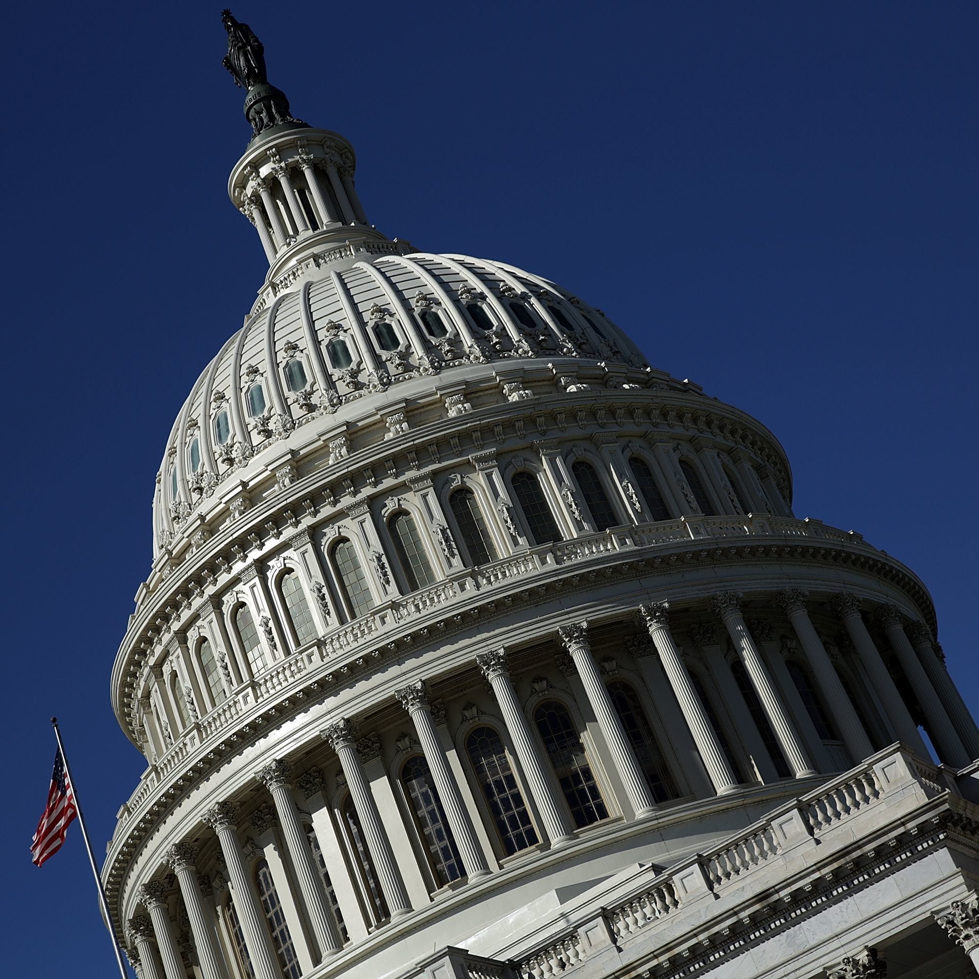The U.S. Capitol building in Washington, D.C. U.S. Sen. Jeff Flake and retired Sen. Jon Kyl lament the lack of bipartisanship on Capitol Hill.