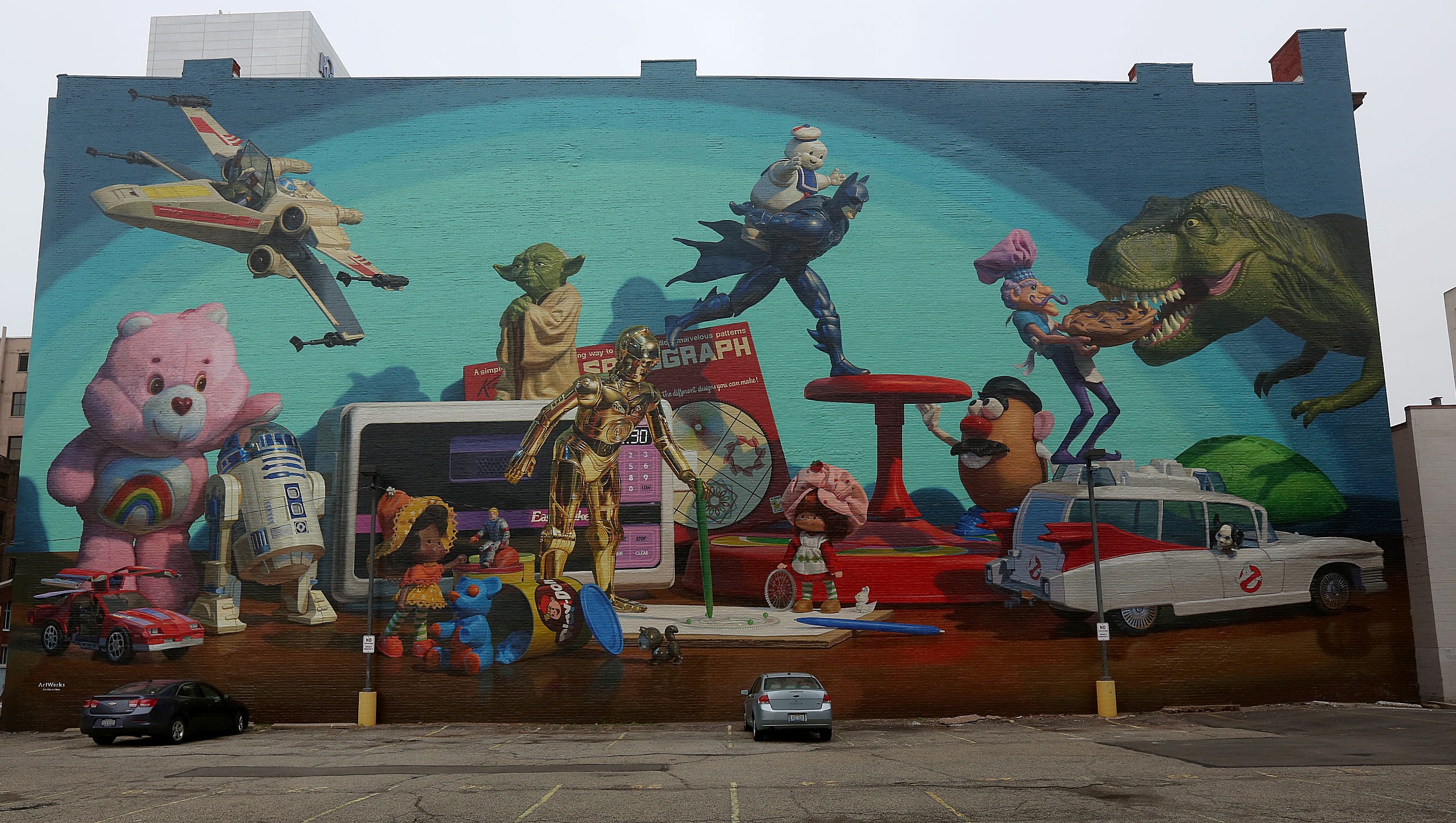 ArtWorks Thousands raised to restore Toy Heritage mural