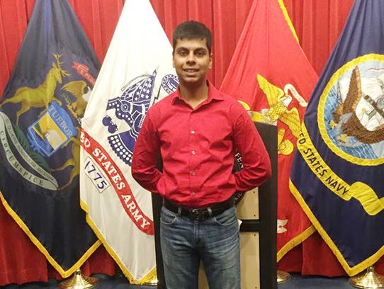 Raheel Siddiqui, 20, of Taylor, died during U.S. Marines