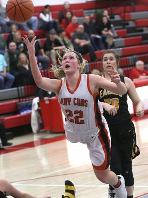 Lucas' Jessie Grover leads the area in scoring with 20.4 points per game.