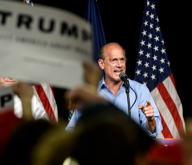 Tom Marino at a Trump rally in 2016.