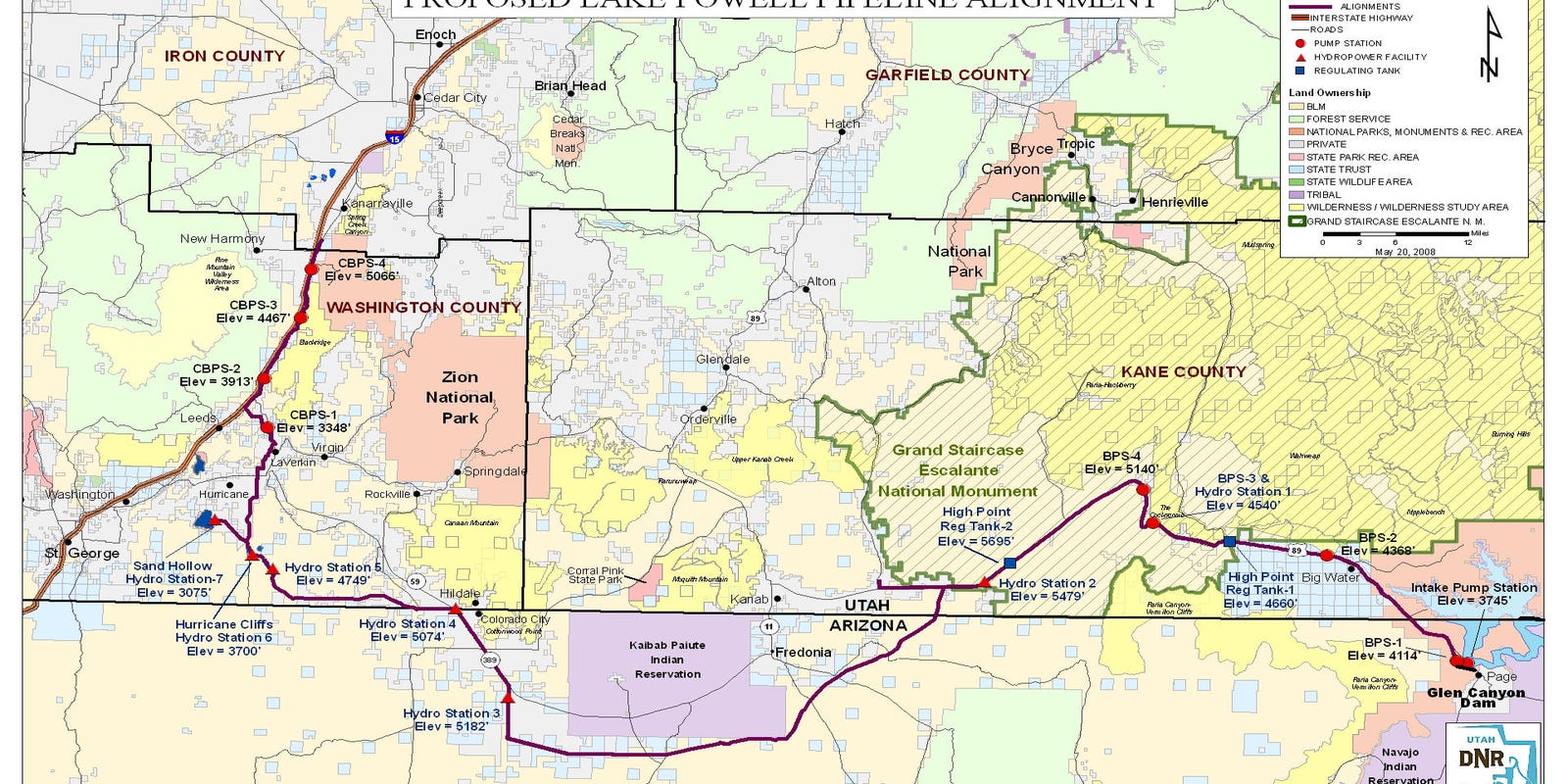 New agency assigned to Lake Powell Pipeline project could save $100 million, officials say - The Spectrum