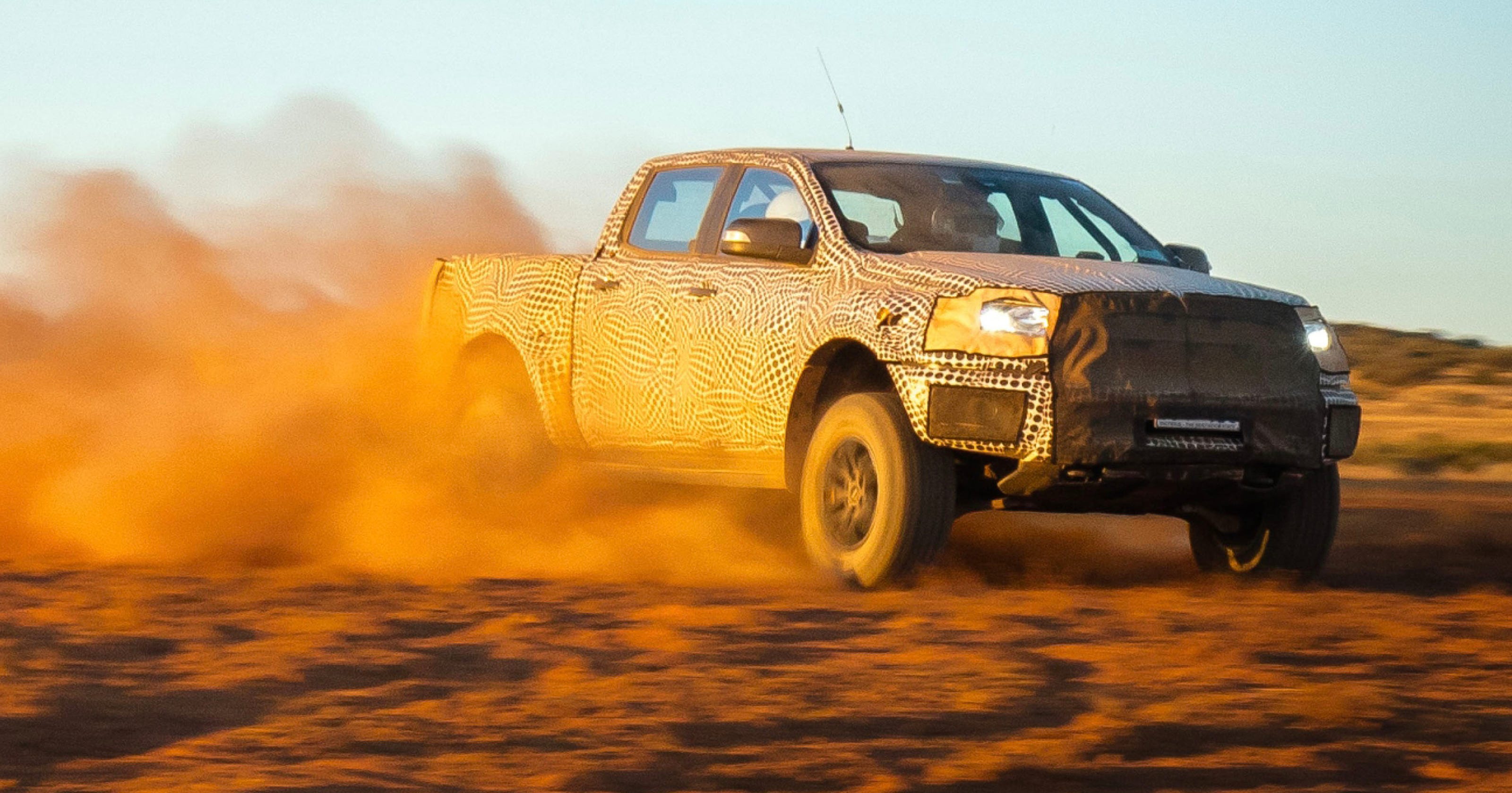 Ford Ranger Raptor Breaks Cover In Desert Tests