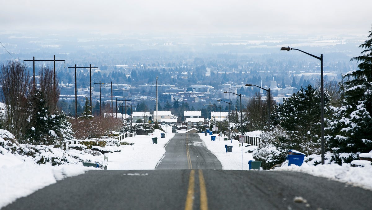 Winter Forecast Colder Than Normal Temperatures Expected In Oregon