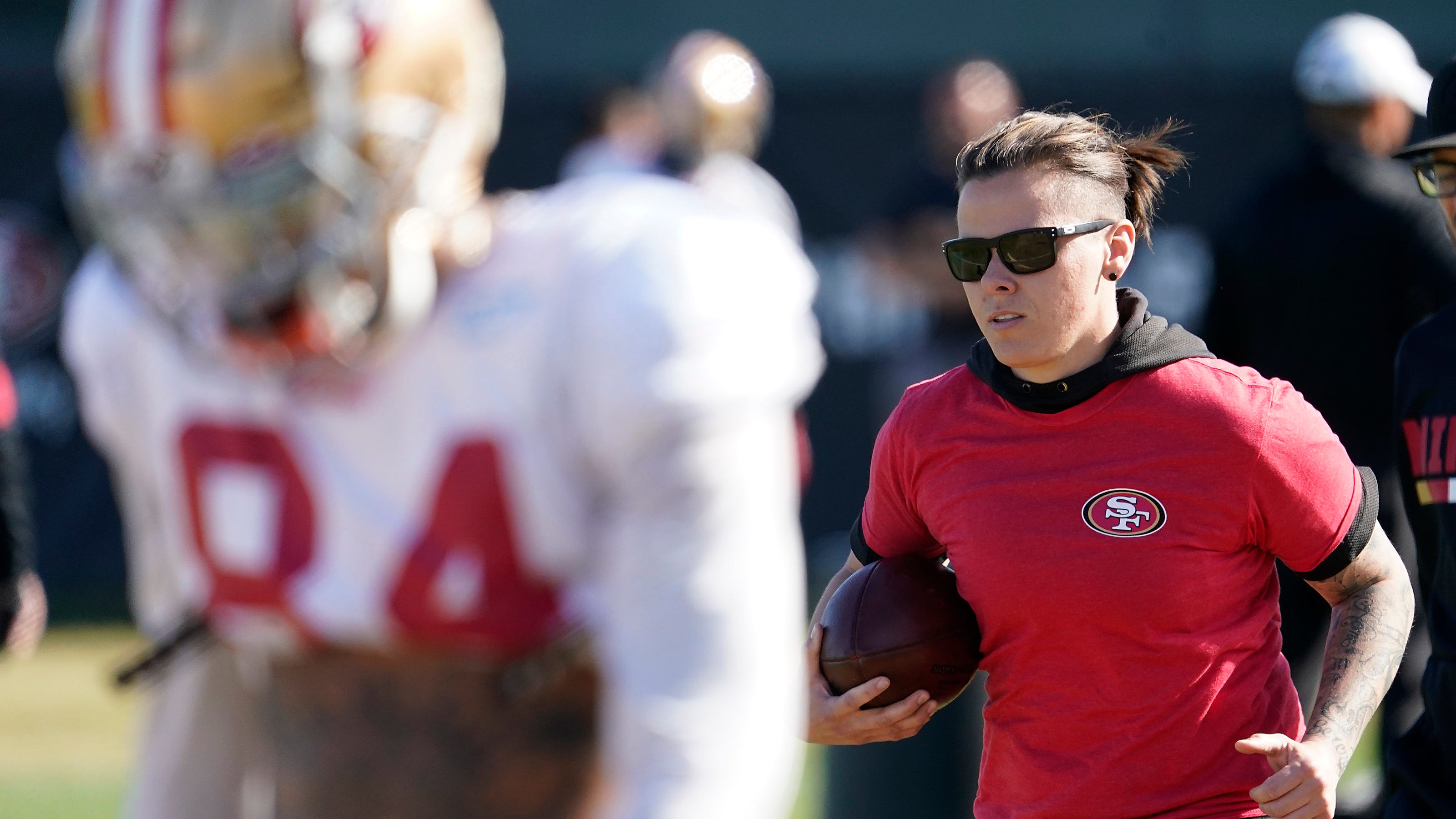 Katie Sowers, 49ers coach: 5 things to know about NFL's newest star