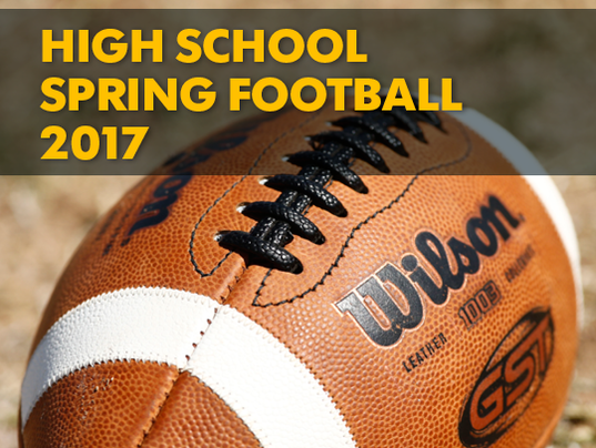 High school spring football 2017