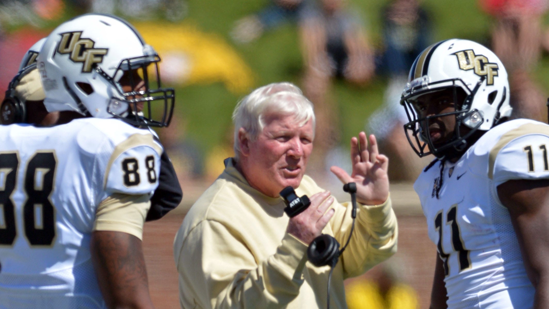 George O'Leary announces, discusses coaching moves