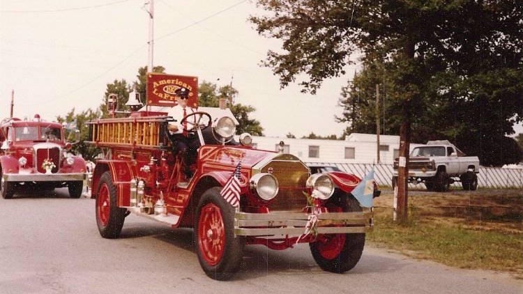 1963 American Lafrance Type O-11A Fire Truck Old Photo