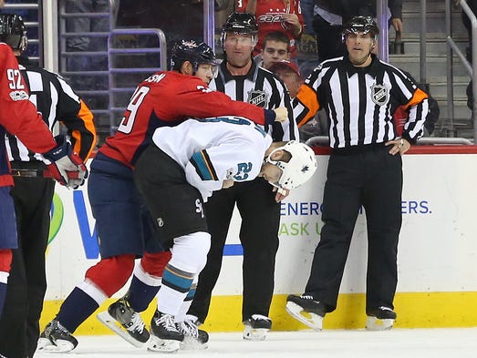 Dec. 4: Washington Capitals forward Alex Chiasson (39)