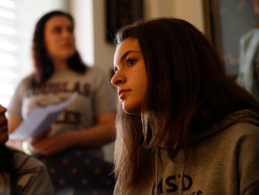 Marjory Stoneman Douglas High School freshman Emma