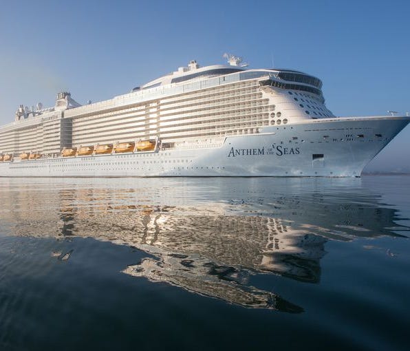Royal Caribbean's Anthem of the Seas. Roy Riley /sbw-photo