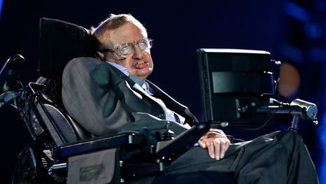 British physicist Stephen Hawking was interviewed...