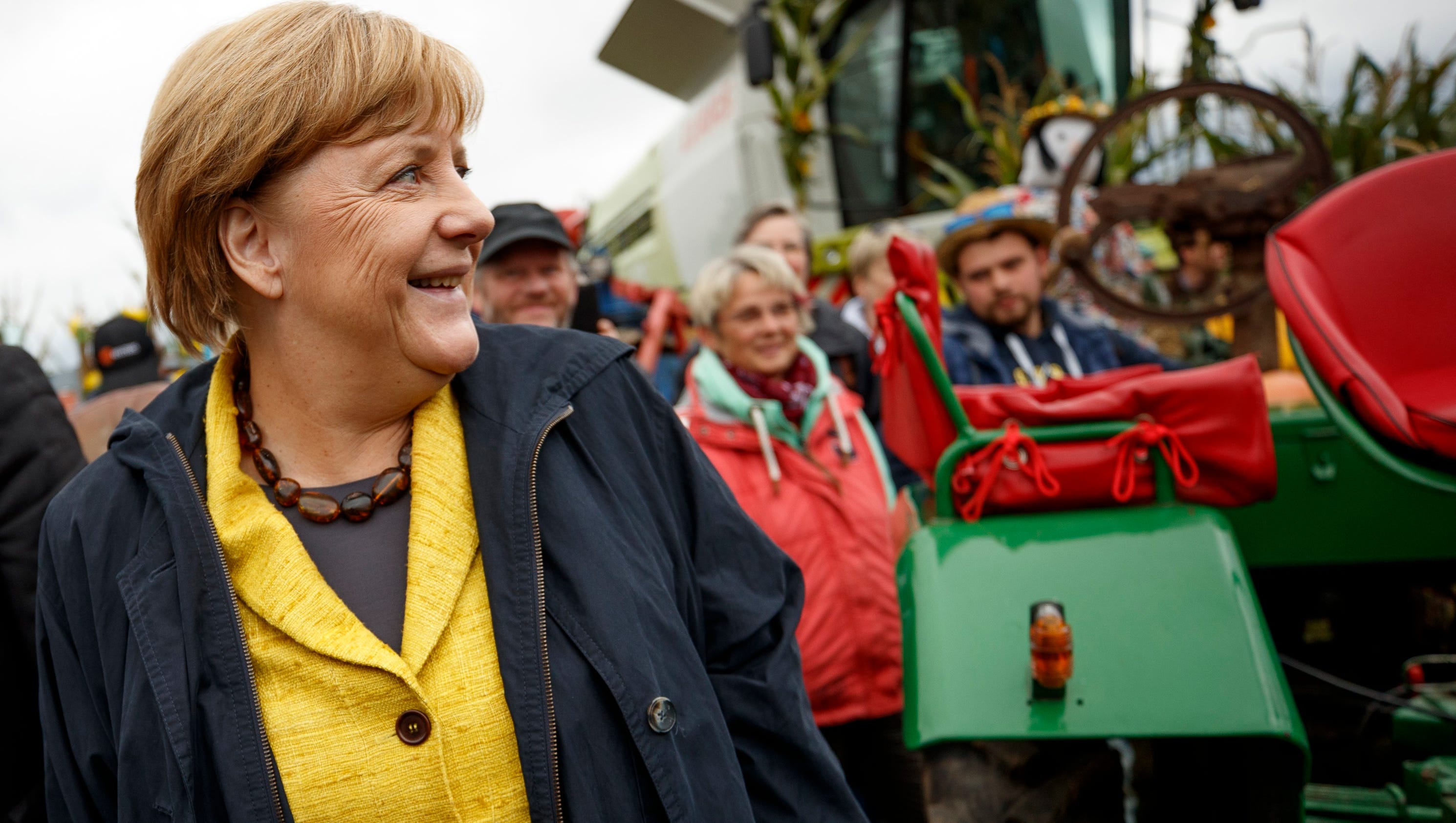 German Elections Outcome Merkel