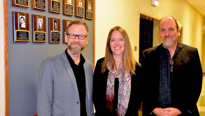 The Evangel University Communication Department honored graduates Matt Wilkie (1994), Tamara Tarpley Welter (1991) and Steve Yake (1980) as the third group of inductees onto its “Wall of Fame.”