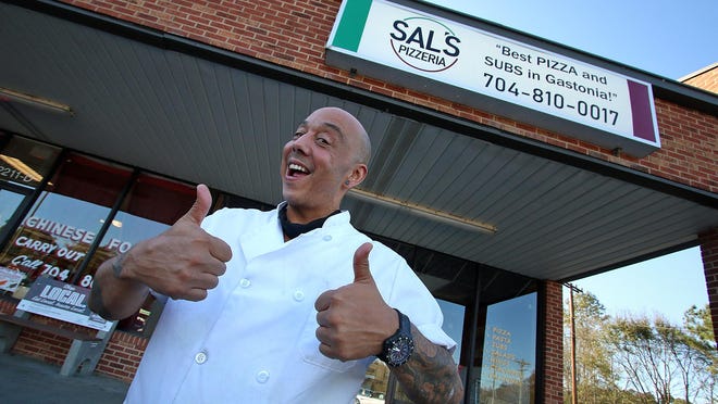 Sal Rando reopened Sal's Pizzeria where it operated years ago near Food Lion on North New Hope Road.